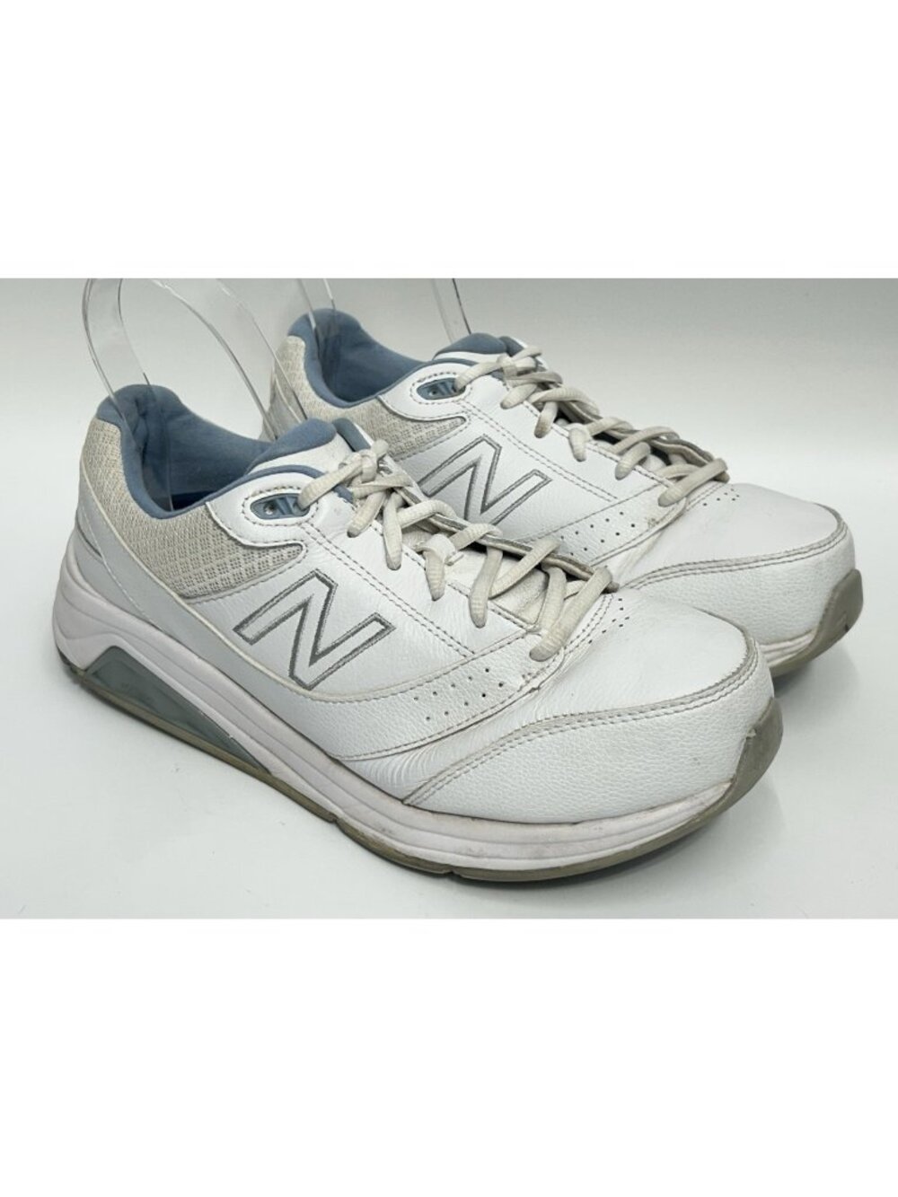 New Balance 928v3 Walking Shoes Womens 8.5 4E Extra Wide White Leather Sneaker
